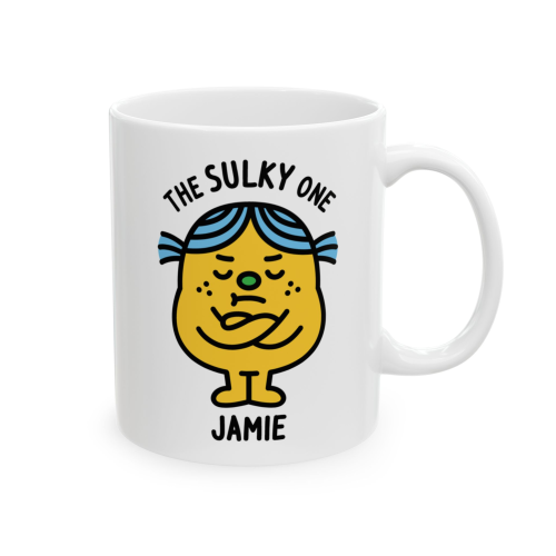 The Sulky One - Personalised Coffee Mug